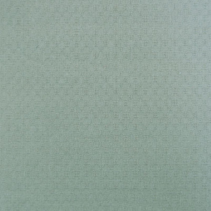 Tissu voile de coton Oeko-Tex ajouré brodé Vert d'eau