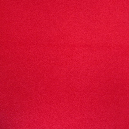 Tissu polaire Fleece Rouge