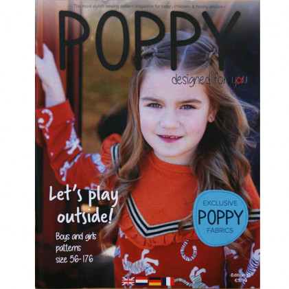 Catalogue Poppy édition 15 - BOYS AND GIRLS PATTERNS Marron