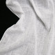 Tissu voilage aspect lin Blanc