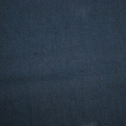 Tissu lin lavé Verone Bleu pétrôle