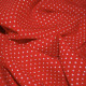 Tissu viscose imprimé Ptipois Rouge