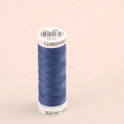 Bobine de fil 100% polyester 200m Gütermann Violet