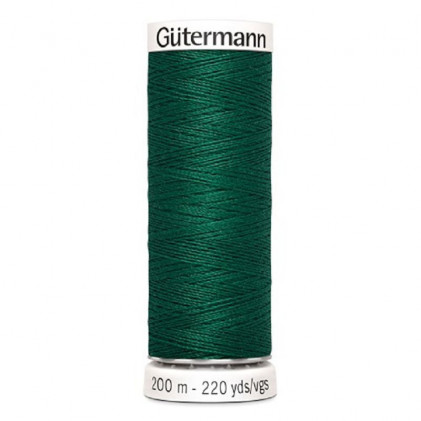 Bobine de fil 100% polyester 200m Gütermann Vert