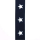 Elastique à ceinture Stars 40 mm Bleu marine