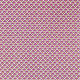 Tissu coton imprimé Oeko-Tex Eventail  Violet / Doré